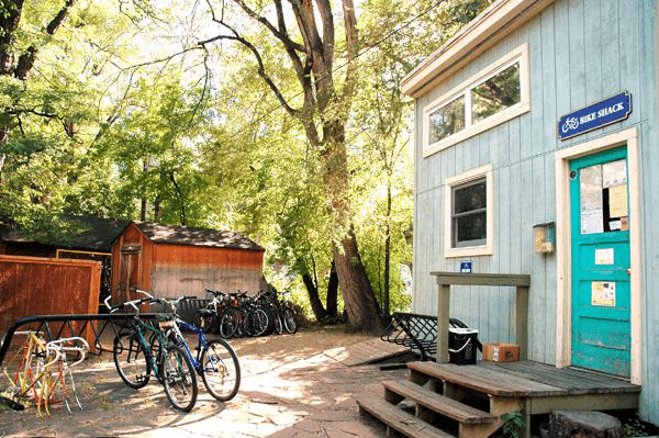 Bike shack