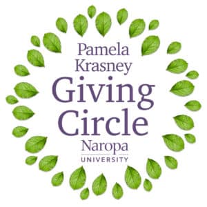 Pamela Krasney Giving Circle logo with leaves