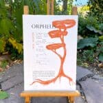 Orpheus by Hoa Nguyen. eisel and foliage