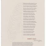 broadside of Amiri Inscape by Roberto Tejada w/ ribcage design