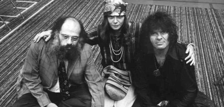 Allen Ginsberg, Anne Waldman, and Gregory Corso at Naropa, 1975