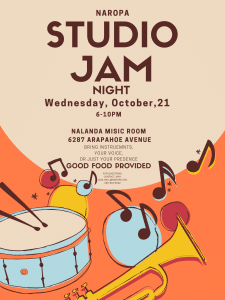 Studio Jam Flyer