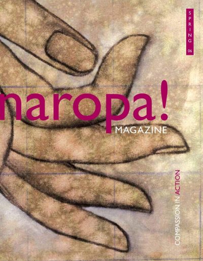 Naropa Magazine Spring 2006, featured image